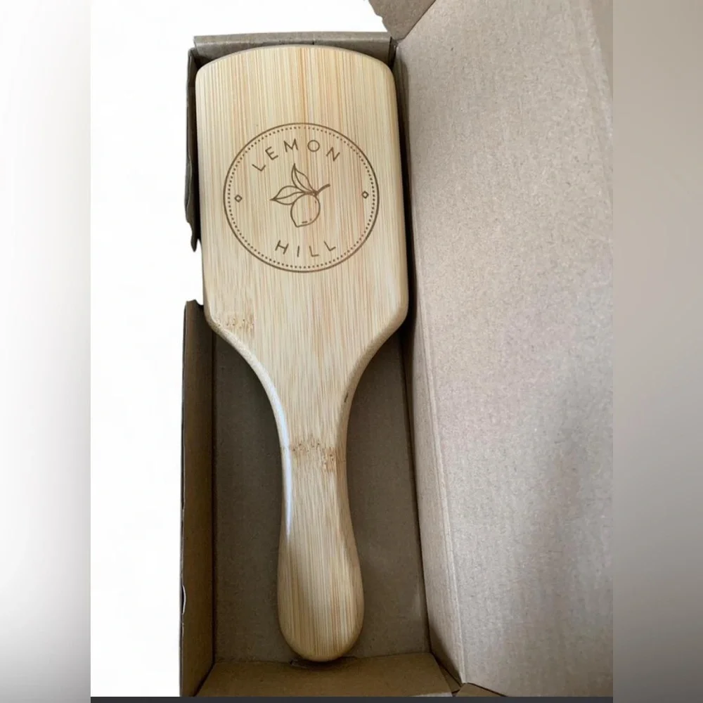 ✨ NEW Lemon Hill Bamboo Hair Brush - Eco-Friendly & Sustainable ✨